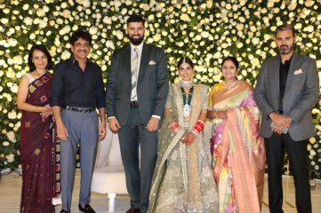 Celebs at Jayasudha Kapoor Elder Son Nihar Wedding Reception